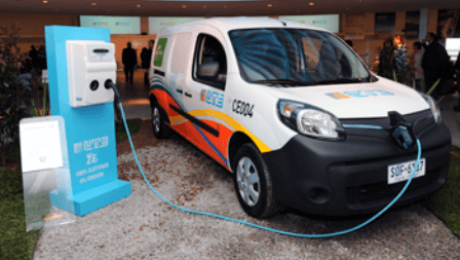 Vehiculos electricos en Uruguay